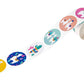 Llama Party Stickers / 250 Festive Desert Event Decals / 1.5" Vibrant Animal Round Envelope Seals / 6 Colorful Alpaca Designs/Made in The USA