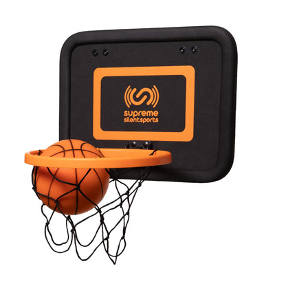 Supreme Silent Sports Indoor Over the Door Basketball Hoop
