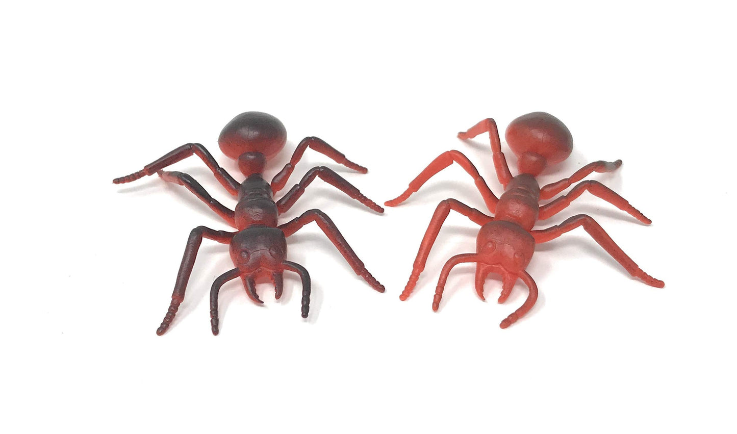 US Toy - US Assorted Mini Insect Bug Figures, Plastic (2 Inches), (2-Pack of 12)