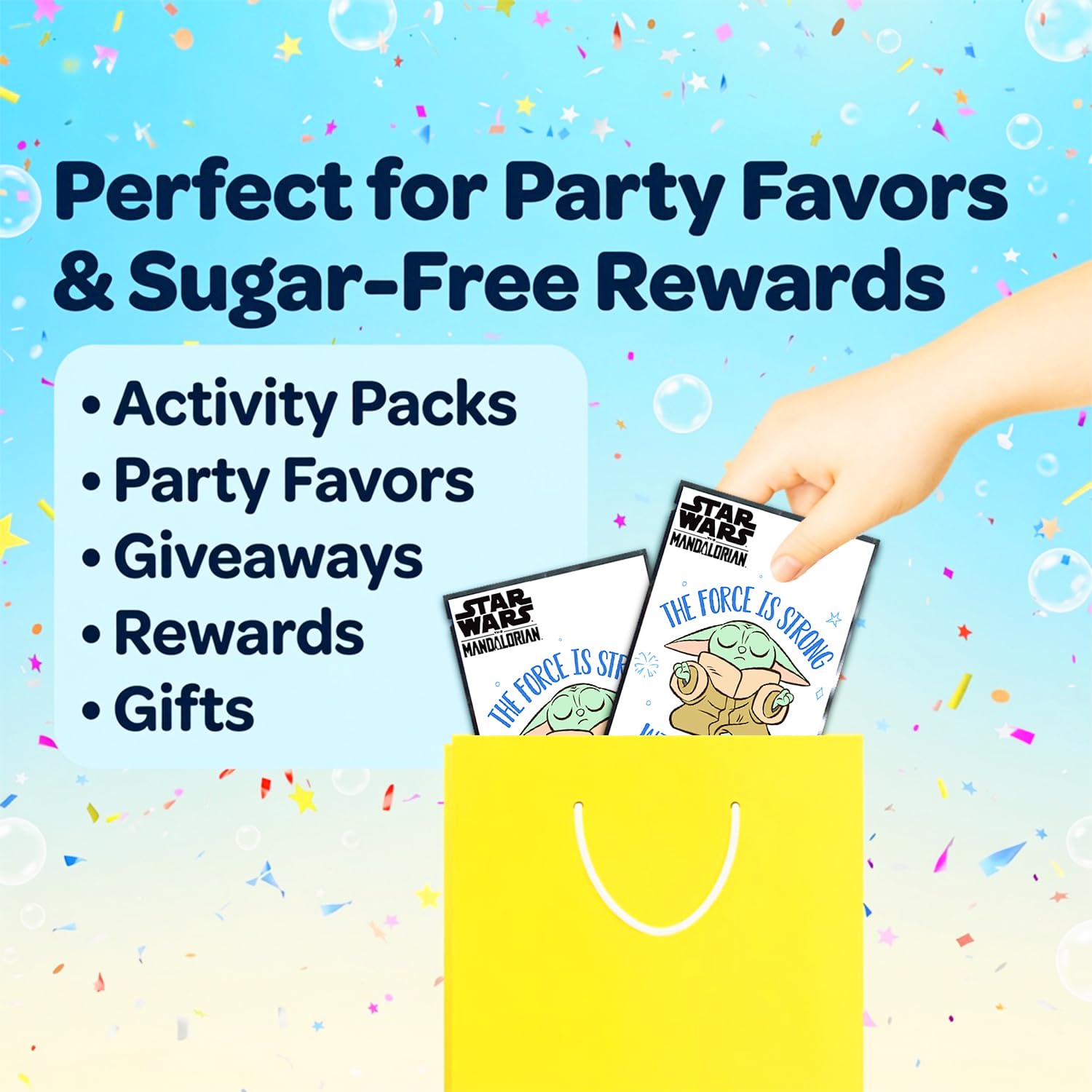 Baby Yoda Party Favors for Kids Bundle - 24 Mini Activity Packs