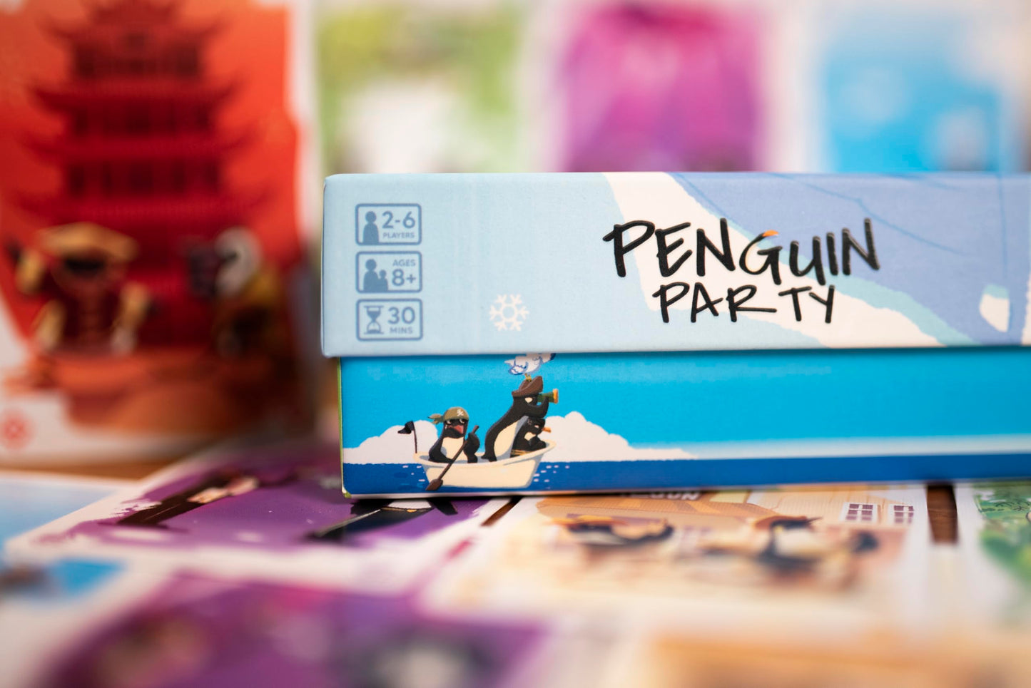 25th Century Games Penguin Party - A Strategic Card Game for Family Fun and Competitive Play