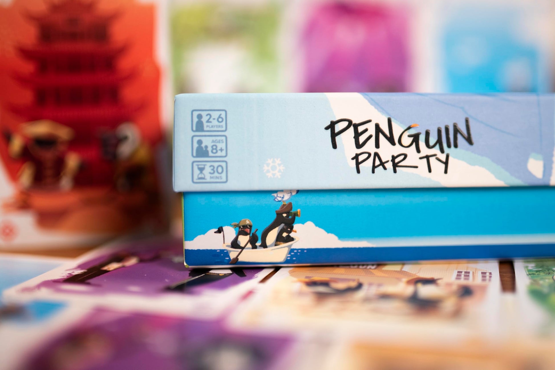 25th Century Games Penguin Party - A Strategic Card Game for Family Fun and Competitive Play