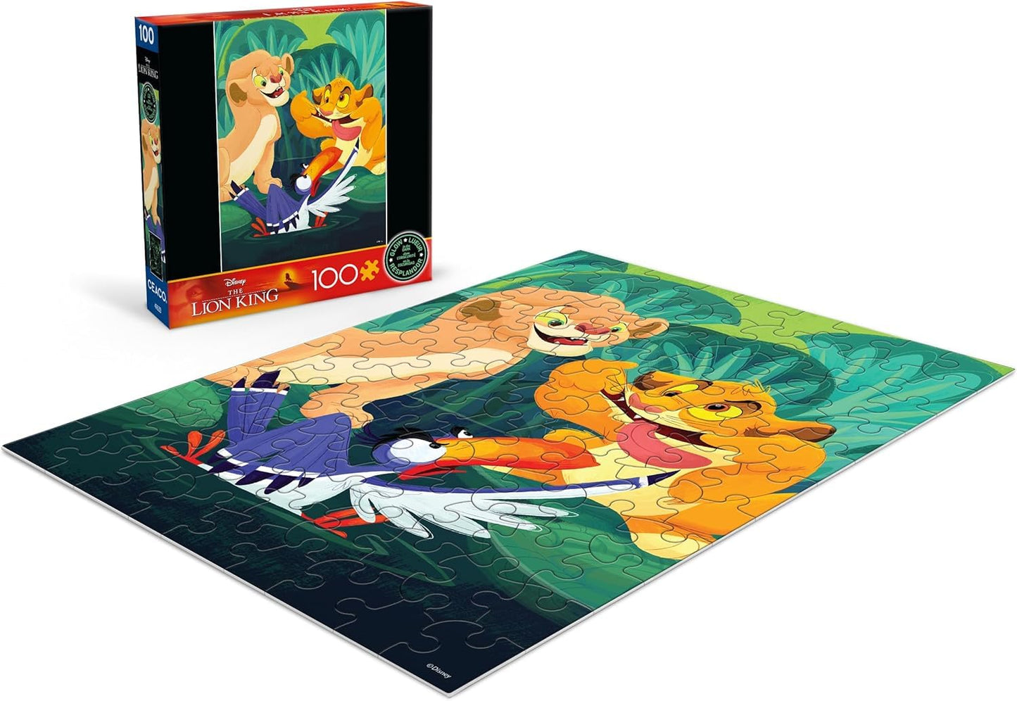 Ceaco - Disney The Lion King Making - 100 Piece Puzzle for Kids Ages 6-8