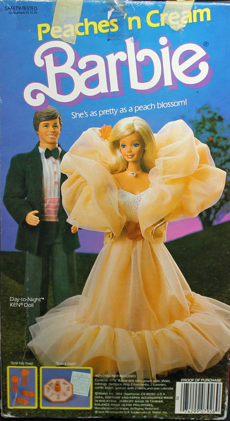 Peach Blossom Barbie, Special Limited Edition, 1992 Edition, 7009, Sweet as a Peach