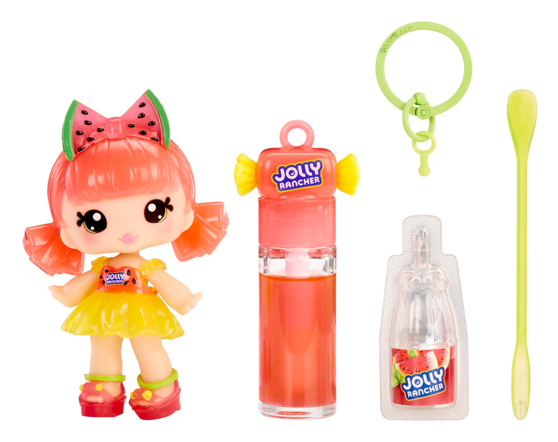 Yummiland Lip Gloss Doll- Licensed Sweets- Jolly Ranchers