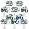 Big Dot of Happiness Kentucky Horse Derby - Horse Race Party Centerpiece Sticks - Showstopper Table Toppers - 35 Pieces