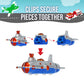 Popular Playthings Magnetic Vehicles for Toddlers 1-3, Mini Mix or Match Car Toys, Set of 9 Gift for Kids - Cars, Planes & More