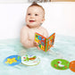 Baby Bath Toys, Nontoxic Bath Books for Babies Bath Time, Bathtub Toys for Toddlers 6 to 12 18 Months, Soft Educational Bath Toys for 1-3 Year Old