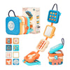 YINGZHIXING Busy Board for 1 2 3 Year Old - Montessori Travel Toy with Fine Motor Activities, Busy Cube Sensory Learning for Toddlers 1-3 - Perfect