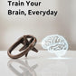 Star in Circle Puzzle - Cast Metal Brain Teaser IQ Game, Mind Twisting Logic Puzzle, Stress Relief Fidget Brain Teaser& Unique Gift