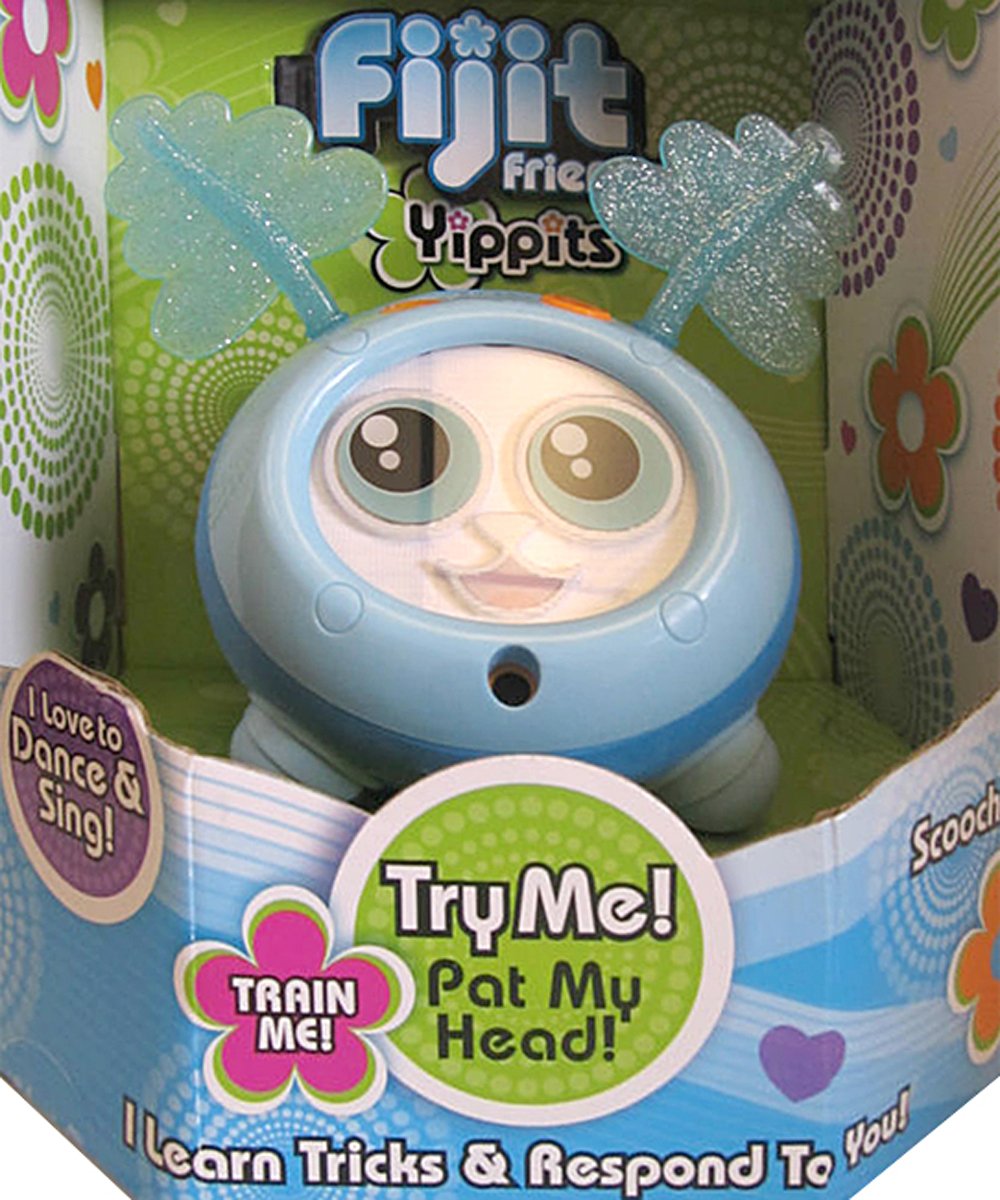 Mattel Fijit Friends Yippits Scooch Figure (Blue)