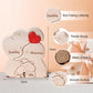 Custom Puzzle, Personalized Elephants Puzzles, Personalized Wooden Puzzle