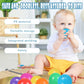 MODEREVE BPA Free 100 Pack Colorful Plastic Balls for Baby Play & Ball Pit, Tent, Pool, House