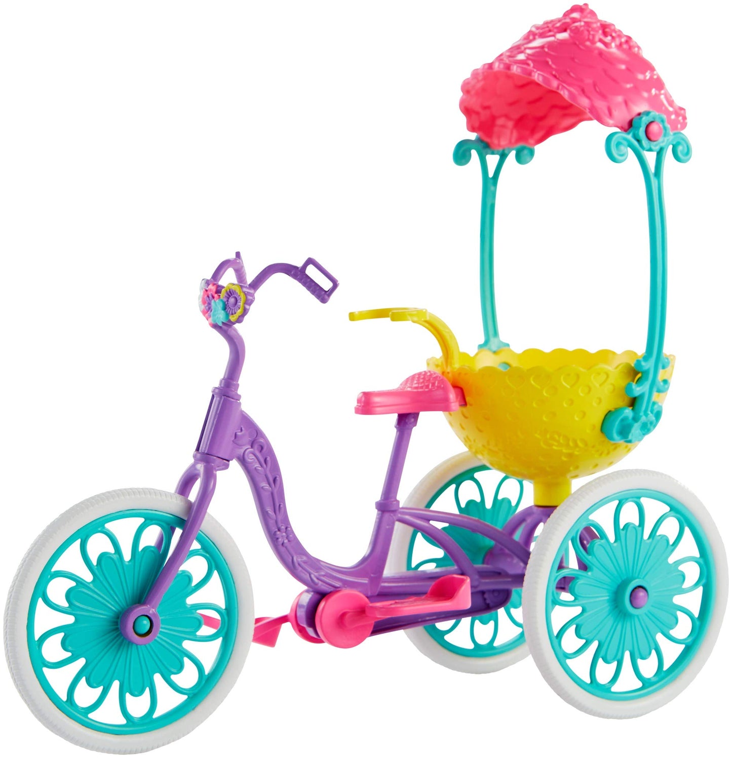Mattel ENCHANTIMALS Pedal PALS BREE Bunny Doll & Bicycle