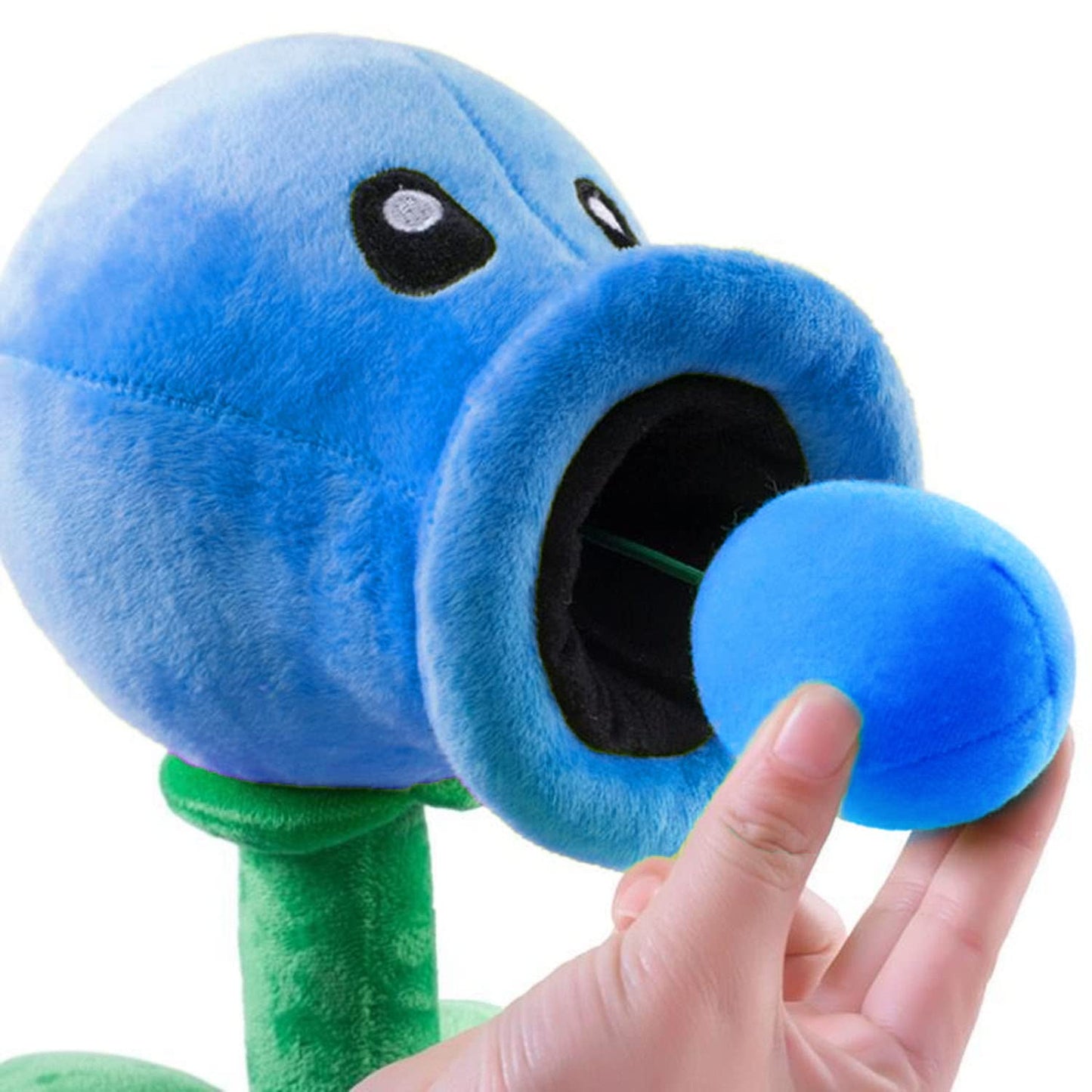 JHESAO 8" Pea Plants and Zombies Peashooter Plush Zombies Toys PVZ Plush 1 2 Stuffed Soft Doll Ice Pea Toy New