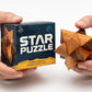 BSIRI Adults Games Gifts Wooden Star Cube Puzzle Game Brain Teasers of the Logic Game Adults Seniors and Teen to Challenge Puzzles for Fun