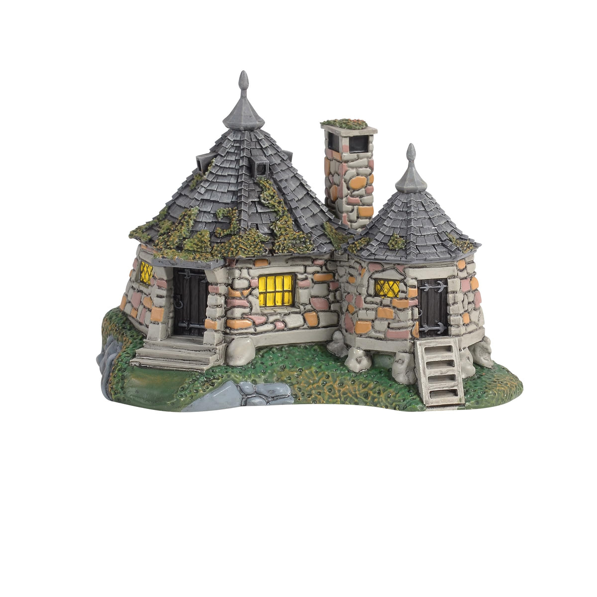Department 56 Harry Potter Mini Enchantments Hagrid's Hut Miniature Figurine, 2.76 Inch, Multicolor