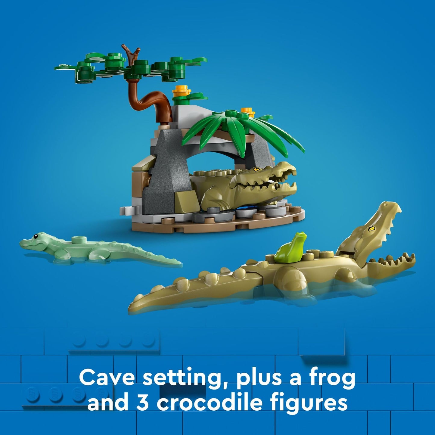 LEGO City Jungle Explorer Water Airplane Toy - Kids Toy Adventure Building Set for Boys and Girls, Ages 6+ - with 2 Minifigures for Pretend Play