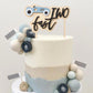 Two Fast Birthday Cake Topper,Wood Race Car Cake Topper,Racing Birthday