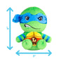 Club Mocchi-Mocchi- Teenage Mutant Ninja Turtles Plush - TMNT Leonardo Plushie - Ninja Turtle Stuffed Animal Toys and Room Decor - Plush Collectible