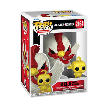 Funko Pop!&Buddy: Rooster Fighter - Keiji with Piyoko - Collectable Vinyl Figure - Gift Idea - Official Merchandise - Toys for Kids & Adults - Model