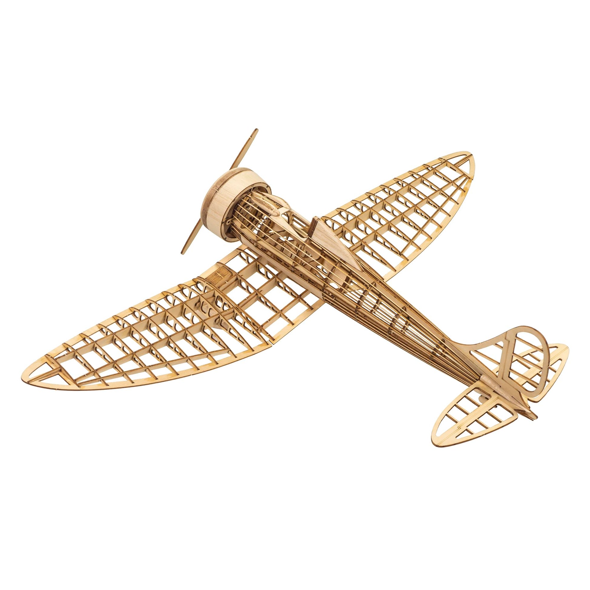 Viloga 3D Wooden Puzzles Airplane 1:31 KA-14 Fighter, Laser-Cut Balsa Wood Airplane Kits to Build for Adults, Perfect Static Model Airplane Puzzles