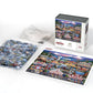Boardwalk Branson 1000 Piece Jigsaw Puzzle Colorful Music Missouri Puzzles with Premium Box, Gift for Adults and Family 19"x26"