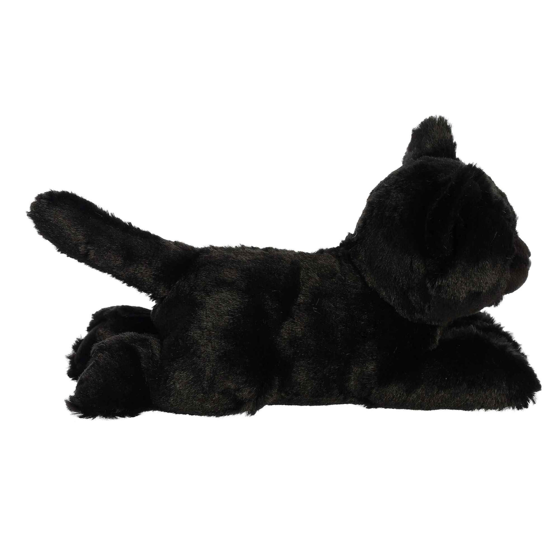 Aurora® Adorable Mini Flopsie™ Twilight Cat™ Stuffed Animal - Mini Companions Ready for Playful Adventures - for Kids All Ages, Toddlers, Adults,