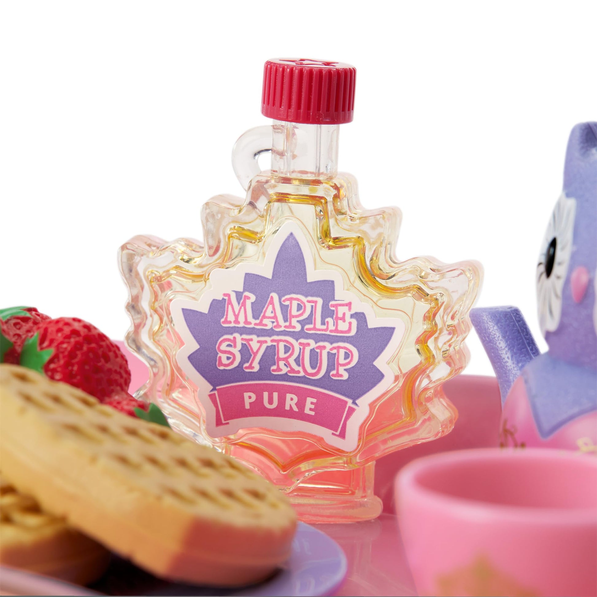 American Girl WellieWishers 14.5-inch Doll Breakfast in Bed Tray Playset with Tea Set and Breakfast Food, For Ages 4+