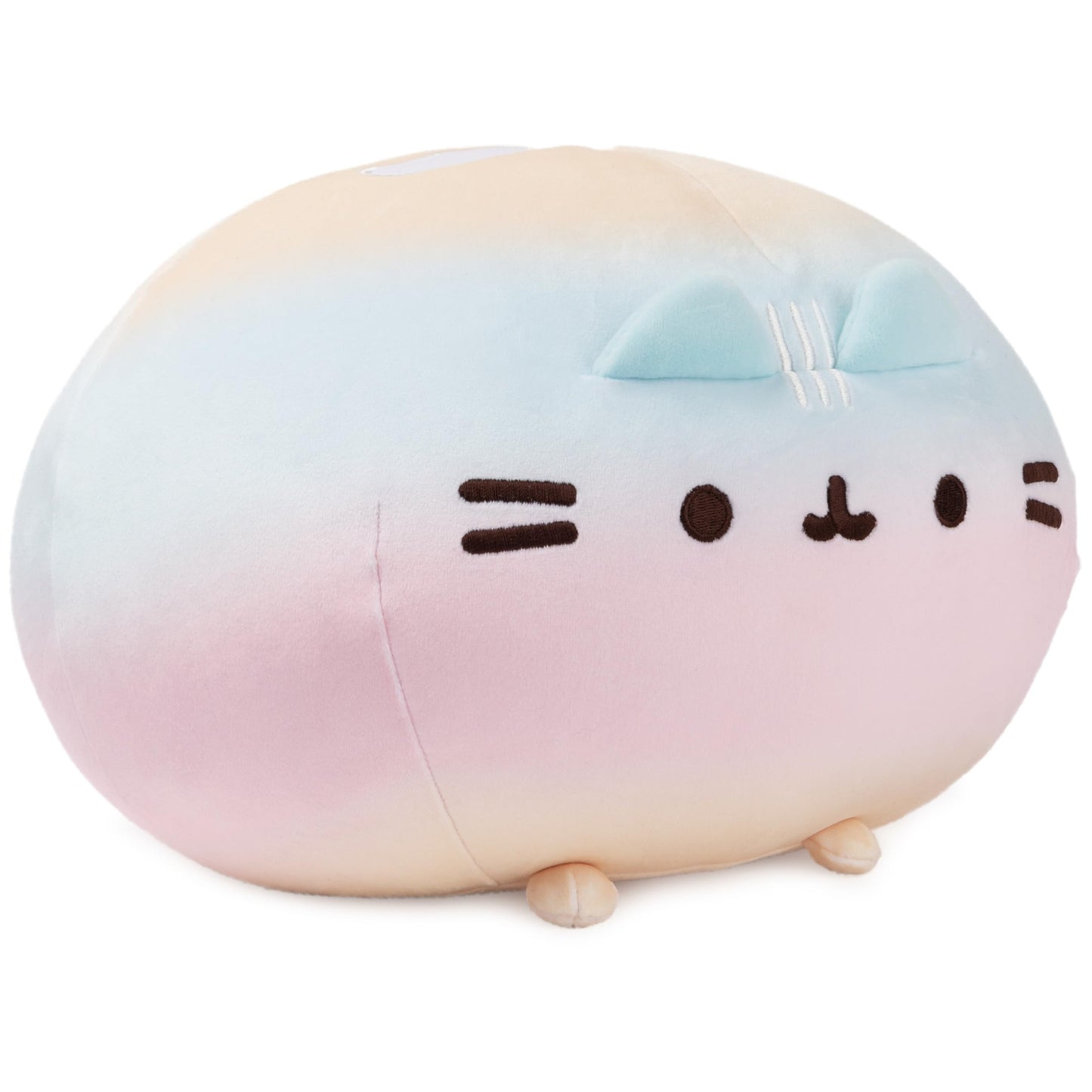 GUND Pusheen Rainbow Round Squisheen 11-Inch Squishy Plush Toy; Ages 8+