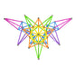 Veatree 206Pcs 2.28" Magnetic Building Sticks Blocks, Magnet Educational STEM Toys for Kids and Adult, 3D Puzzle with Storage Bag