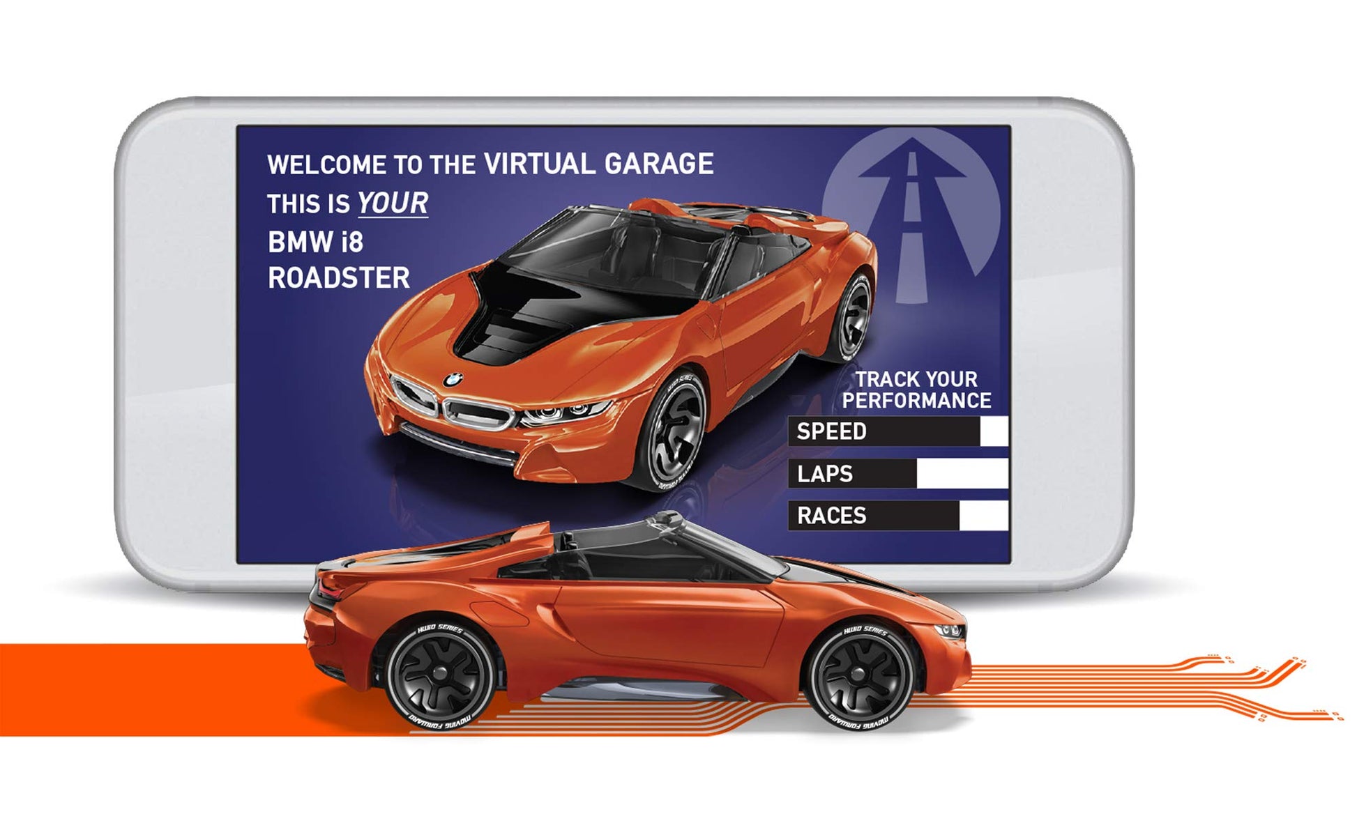 Hot Wheels id BMW i8 Roadster