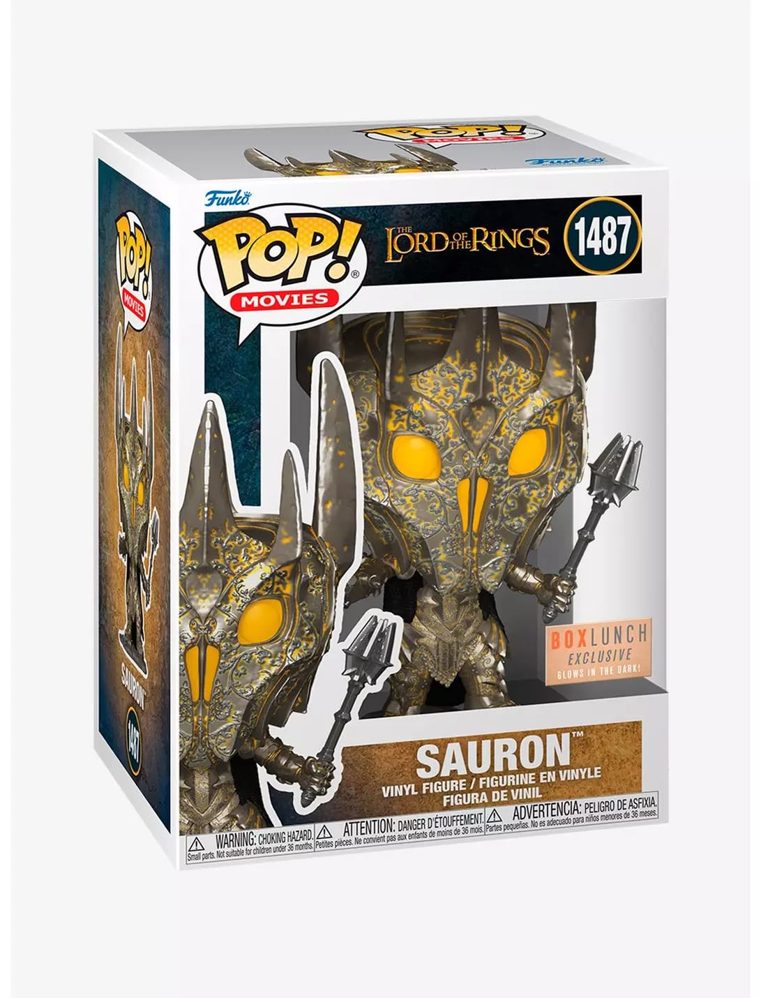 Funko Movies: The Lord of The Rings - Sauron Glow in The Dark Exclusive Pop Vinyl Figure 1487