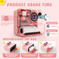 Kids Camera Instant Print with Flip Lens, 1080P HD Video Inkless Toddler Digital Camera with 32GB Card, Portable Travel Christmas Birthday Gift for