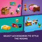 LEGO Friends Castle Bed and Breakfast Hotel Building Toy - Pretend Play Toy Figures & Playsets for Girls & Boys, Ages 12+ Years - Gift for Kids