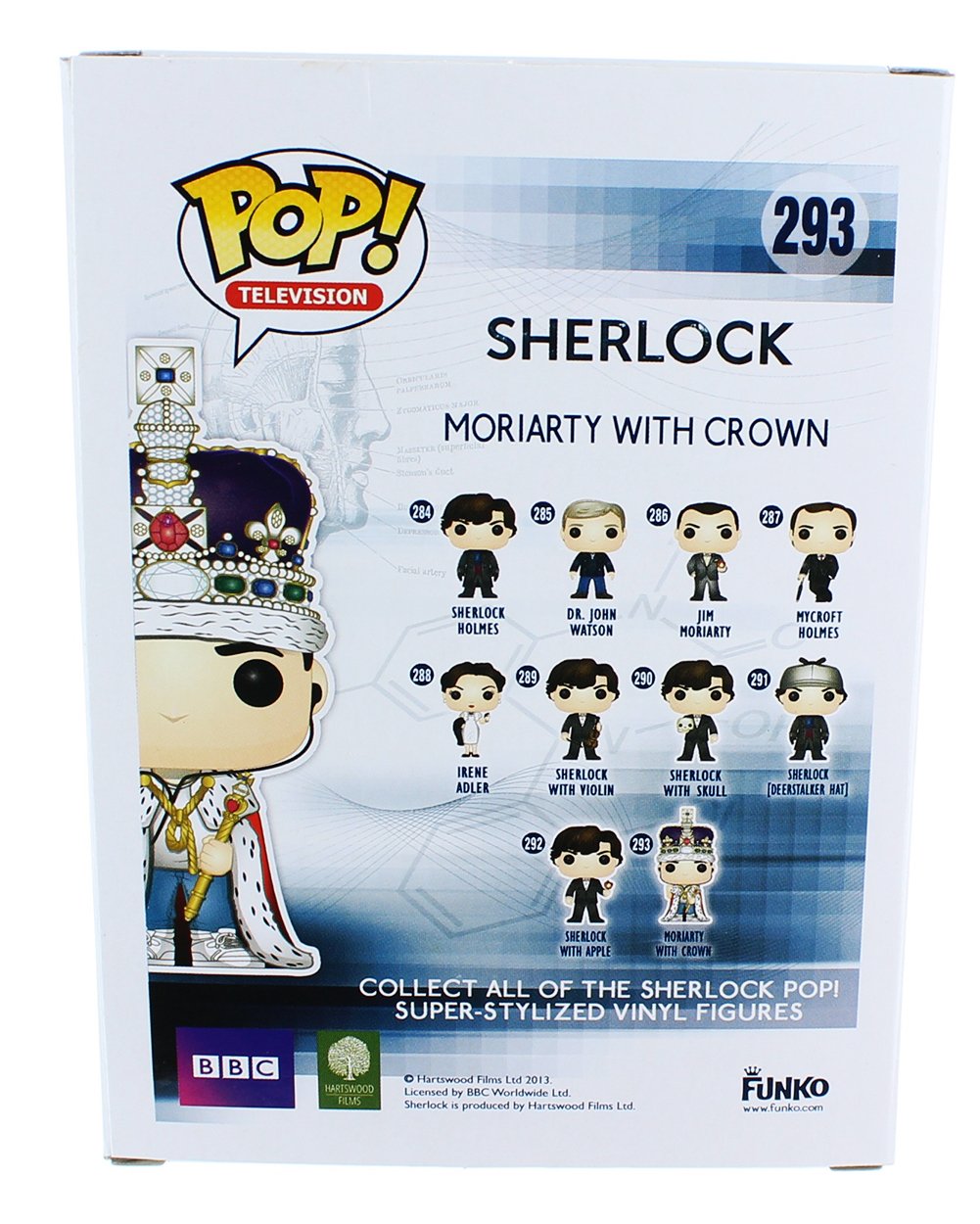 Funko Pop Tv: Sherlock - Crown Jewel Moriarty