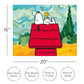 Aquarius - Peanuts Snoopy Chill Art by Numbers, Painting Kit, 16 x 20