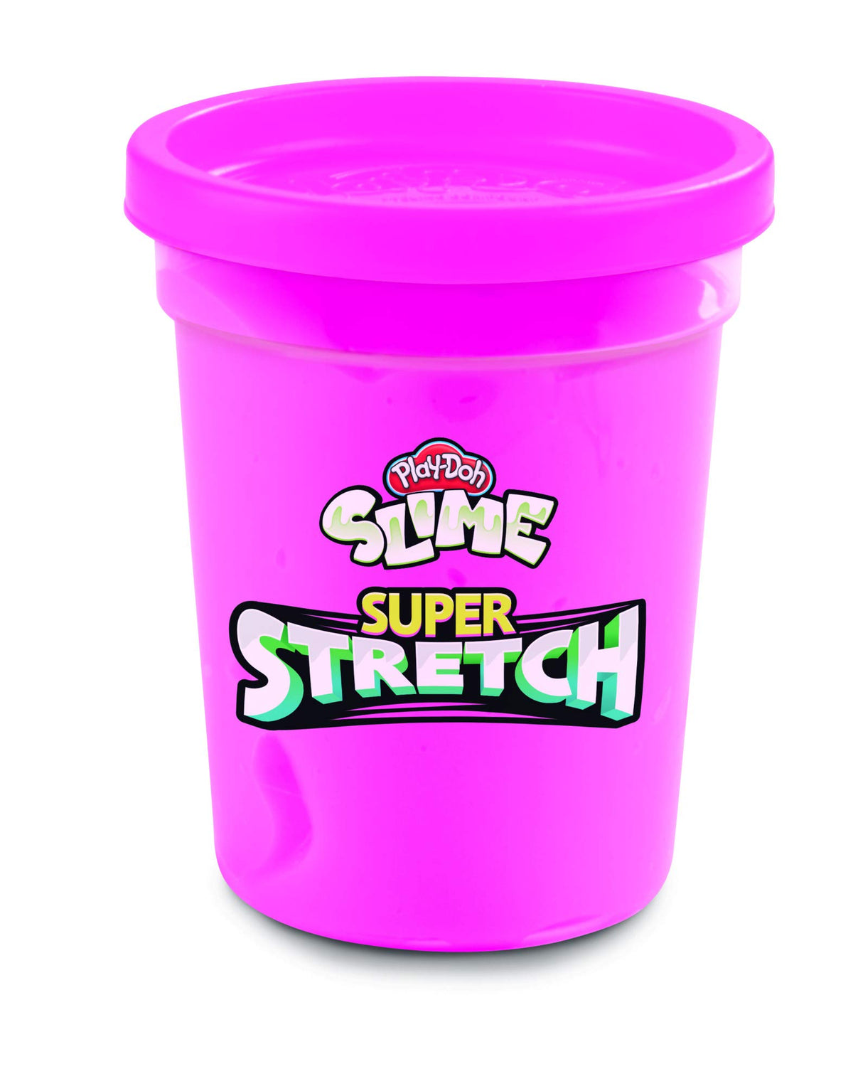 Play-Doh Slime Super Stretch 2-Pack for Kids 3 Years and Up - Yellow and Red