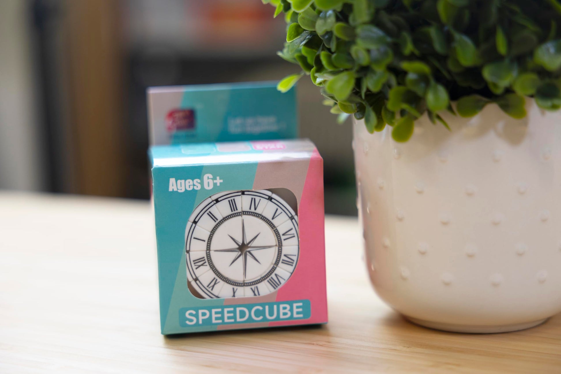 iYallow Time Machine Speed Cube 2x2 (Roman Numerals)