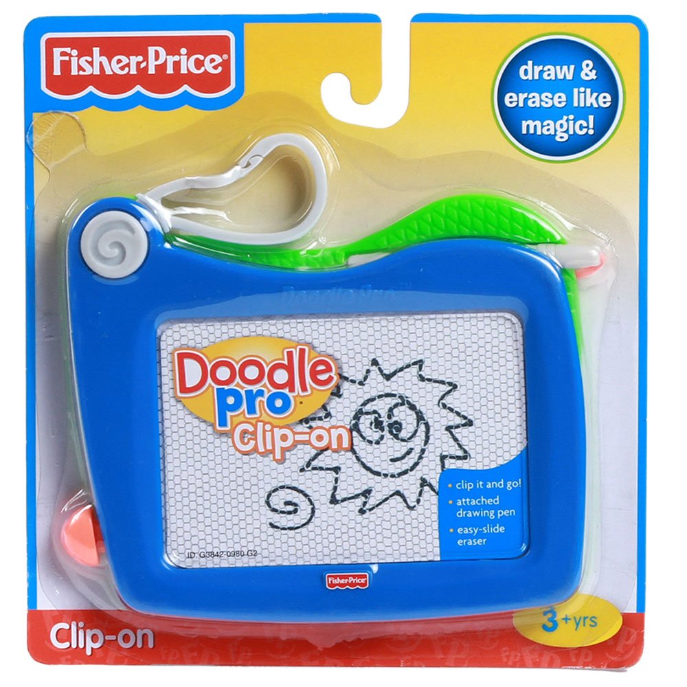 Fisher-Price DoodlePro, Clip-on (Blue)
