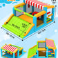 Whubefy Extra Large Bounce House for Big Kids 8-12 & 3-6 with 750W Blower