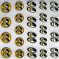 Assorted Tiny Mooneyes Decals Remote Control Vehicle Stickers