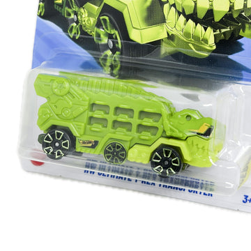 Hot Wheels HW Ultimate T Rex Transporter, Experimotors 4/10 [Green] 156/250