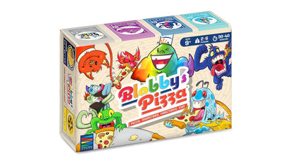 Semper Smart Games Blobby's Pizza Math Card Game: Crazy Fun Strategic Pizza Eating Contest Between Cute Monsters!