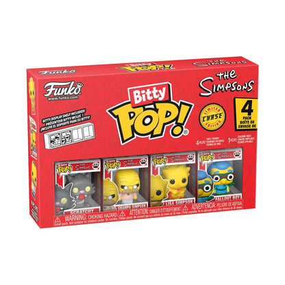 Funko Bitty POP! 4 Pack: The Simpsons - Scratchy, Grampa, Lisa