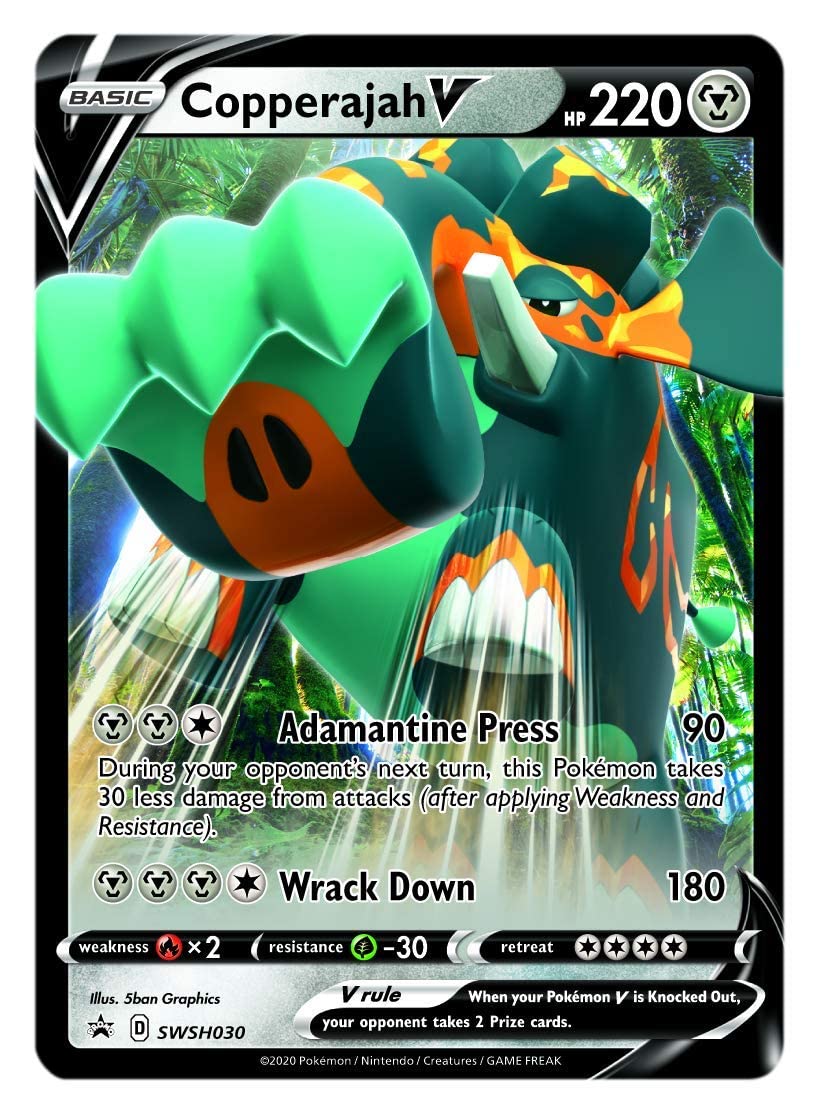 Pokemon TCG: Copperajah V Box, Multicolor