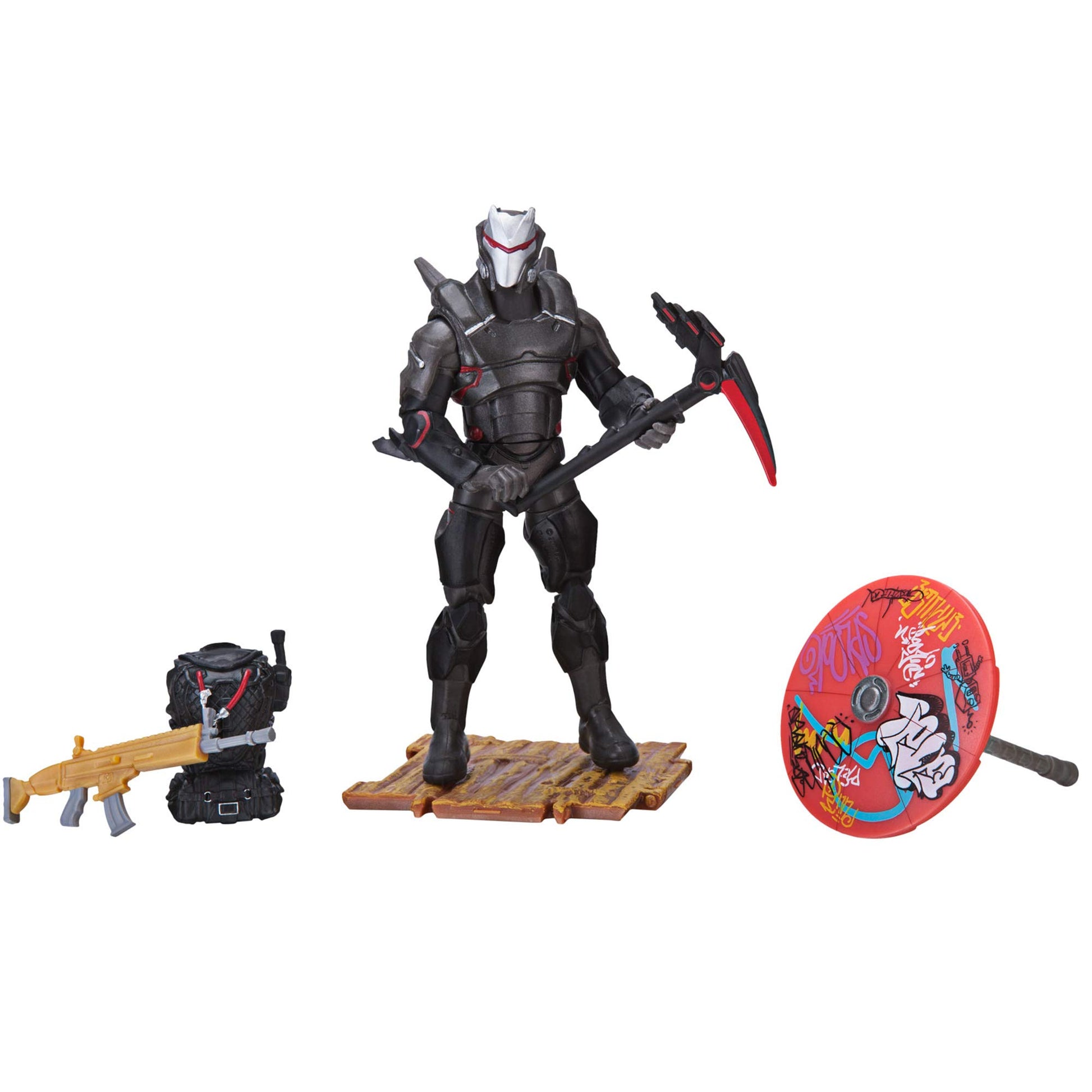 Jazwares Fortnite Early Game Survival Kit Figure Pack, Omega