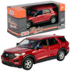 Motormax 2022 Ford Explorer Rapid Red 1/43 Small Size 4.5 inch Diecast Model 79703