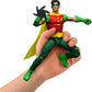 Mattel DC Premier 6.5 Inch Robin Action Figure Series 1, Detailed Super Hero Design 22 Articulations & Fabric Cape, Weapon Stand & Accessories