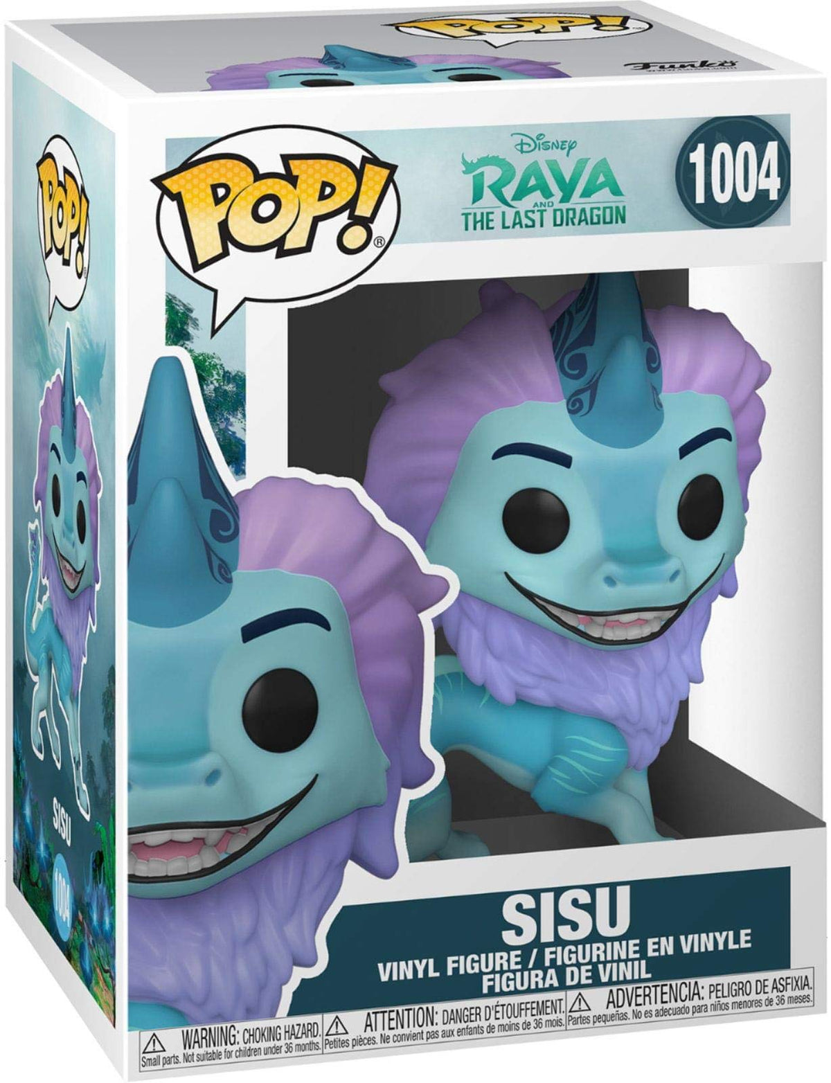 POP Disney: Raya and The Last Dragon - Sisuas Dragon, Multicolor, One Size